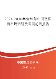 2024-2030年全球与中国镦锻机市场调研及发展前景报告