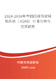 2024-2030年中国高级驾驶辅助系统（ADAS）行业分析与前景趋势