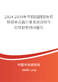 2024-2030年中国晶圆键合和解键合设备行业发展调研与前景趋势预测报告