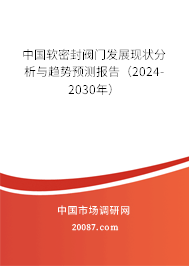 中国软密封阀门发展现状分析与趋势预测报告（2024-2030年）