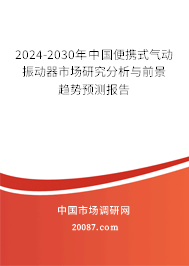 2024-2030年中国便携式气动振动器市场研究分析与前景趋势预测报告