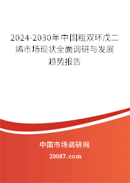 2024-2030年中国粗双环戊二烯市场现状全面调研与发展趋势报告