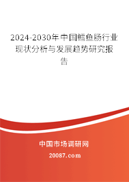 2024-2030年中国鳕鱼肠行业现状分析与发展趋势研究报告