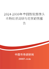 2024-2030年中国智能摄像头市场现状调研与前景趋势报告