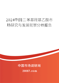 2024中国二苯基羟基乙酸市场研究与发展前景分析报告