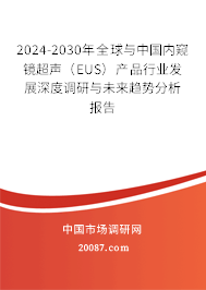 2024-2030年全球与中国内窥镜超声（EUS）产品行业发展深度调研与未来趋势分析报告