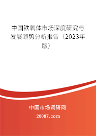 中国铁氧体市场深度研究与发展趋势分析报告（2023年版）