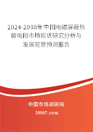 2024-2030年中国电磁屏蔽热敏电阻市场现状研究分析与发展前景预测报告