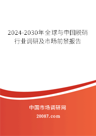 2024-2030年全球与中国脱硝行业调研及市场前景报告