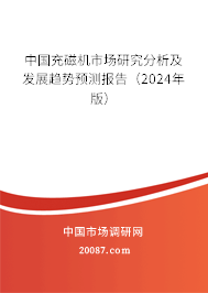 中国充磁机市场研究分析及发展趋势预测报告（2024年版）