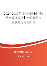 2024-2030年全球与中国非轮胎合成橡胶行业全面调研与发展趋势分析报告