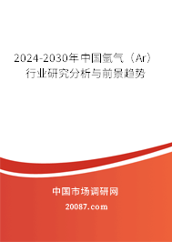 2024-2030年中国氩气（Ar）行业研究分析与前景趋势