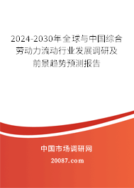 2024-2030年全球与中国综合劳动力流动行业发展调研及前景趋势预测报告