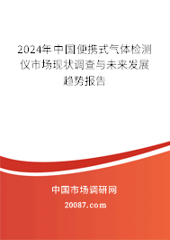 2024年中国便携式气体检测仪市场现状调查与未来发展趋势报告