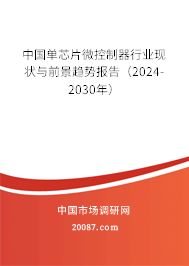 中国单芯片微控制器行业现状与前景趋势报告（2024-2030年）