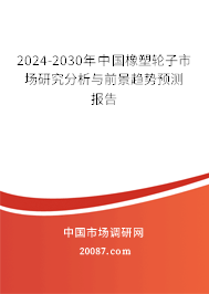 2024-2030年中国橡塑轮子市场研究分析与前景趋势预测报告