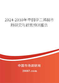 2024-2030年中国孕二烯酮市场研究与趋势预测报告