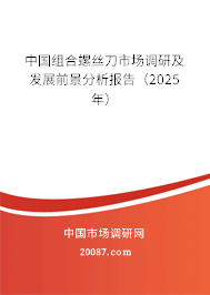 中国组合螺丝刀市场调研及发展前景分析报告(2025年) 中国组合螺丝刀市场调研及发展前景分析报告(2025年)
