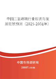 中国二氢呋喃行业现状与发展前景预测(2025-2031年) 中国二氢呋喃行业现状与发展前景预测(2025-2031年)