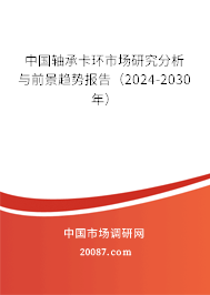 中国轴承卡环市场研究分析与前景趋势报告（2024-2030年）