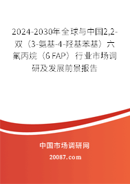 2024-2030年全球与中国2,2-双（3-氨基-4-羟基苯基）六氟丙烷（6FAP）行业市场调研及发展前景报告