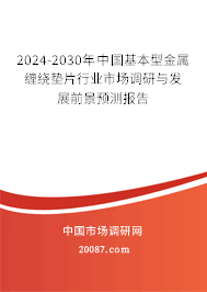 2024-2030年中国基本型金属缠绕垫片行业市场调研与发展前景预测报告