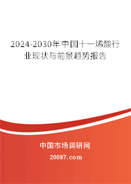 2024-2030年中国十一烯酸行业现状与前景趋势报告