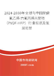 2024-2030年全球与中国聚偏氟乙烯-六氟丙烯共聚物（PVDF-HFP）行业现状及发展前景