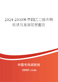 2024-2030年中国乙二胺市场现状与发展前景报告