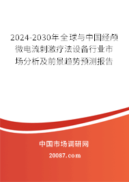 2024-2030年全球与中国经颅微电流刺激疗法设备行业市场分析及前景趋势预测报告