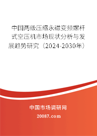 中国两级压缩永磁变频螺杆式空压机市场现状分析与发展趋势研究（2024-2030年）