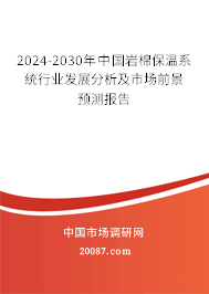 2024-2030年中国岩棉保温系统行业发展分析及市场前景预测报告