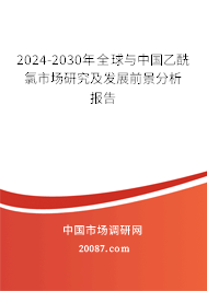 2024-2030年全球与中国乙酰氯市场研究及发展前景分析报告