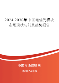 2024-2030年中国电信光模块市场现状与前景趋势报告