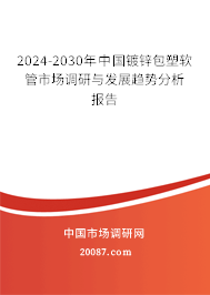 2024-2030年中国镀锌包塑软管市场调研与发展趋势分析报告