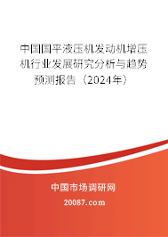 中国国平液压机发动机增压机行业发展研究分析与趋势预测报告（2024年）