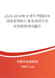 2024-2030年全球与中国纳米级羰基镍粉行业发展研究及前景趋势预测报告