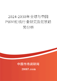 2024-2030年全球与中国PWM舵机行业研究及前景趋势分析