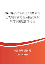 2023年乙二醇行业国内外市场发展比较分析及投资风险与营销策略评估报告