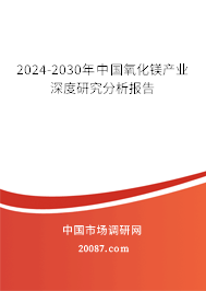 2024-2030年中国氧化镁产业深度研究分析报告