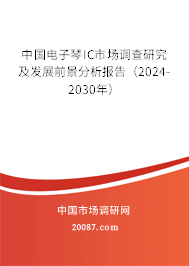 中国电子琴IC市场调查研究及发展前景分析报告（2024-2030年）