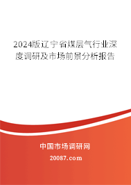 2024版辽宁省煤层气行业深度调研及市场前景分析报告