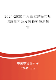 2024-2030年人造丝绣花市场深度剖析及发展趋势预测报告