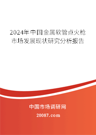 2024年中国金属软管点火枪市场发展现状研究分析报告