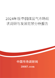 2024年版中国煤层气市场现状调研与发展前景分析报告