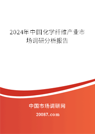 2024年中国化学纤维产业市场调研分析报告