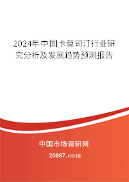 2024年中国卡莫司汀行业研究分析及发展趋势预测报告