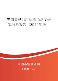 中国白铁剪产业市场深度研究分析报告（2024年版）