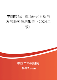 中国楼板厂市场研究分析与发展趋势预测报告（2024年版）