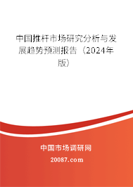 中国推杆市场研究分析与发展趋势预测报告（2024年版）